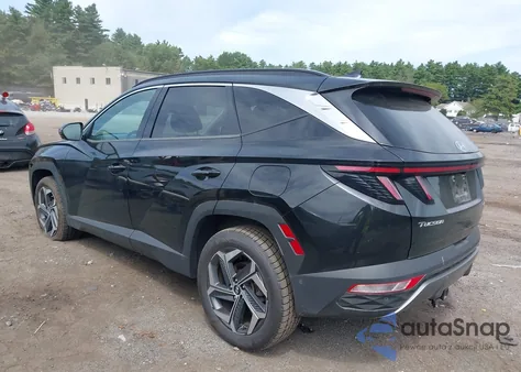 2022 Hyundai Tucson Hybrid Limited z USA, uszkodzony, nr VIN KM8JECA15NU027978